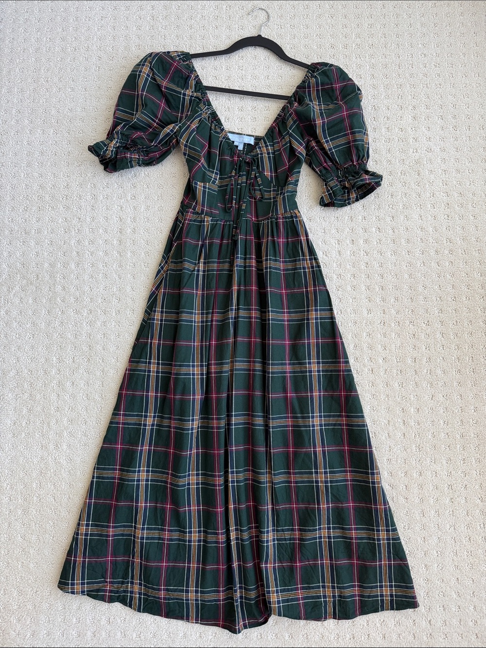 HHH Ophelia Dress in Juniper Tartan - Picture 1 of 4